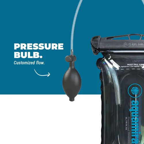 Miniatura 3 de Aquamira Depósito presurizado de 2L, depósito de filtración de agua, 70 oz. Capacidad