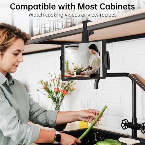Miniatura 4 de Soporte para tableta: soporte para iPad de avión/Kindle/teléfono para iPad y tabletas, soporte de tableta de viaje para respaldo de asiento