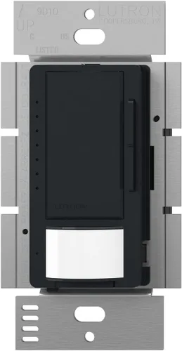 Miniatura 11 de Lutron Maestro LED+ Sensor de atenuación y vacante, un solo polo y multiubicación, MSCL-VP153M-BI, galleta
