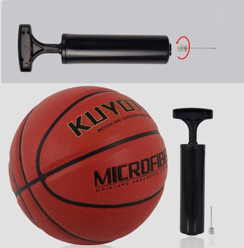 Miniatura 7 de KUYOTQ Kids Toddler Youth Adult Size 3/4/5/6/7 Basketball 22/25.5/27.5/28.5/29.5" Thickened Rubber or Faux Leather Indoor Outdoor Basketball for