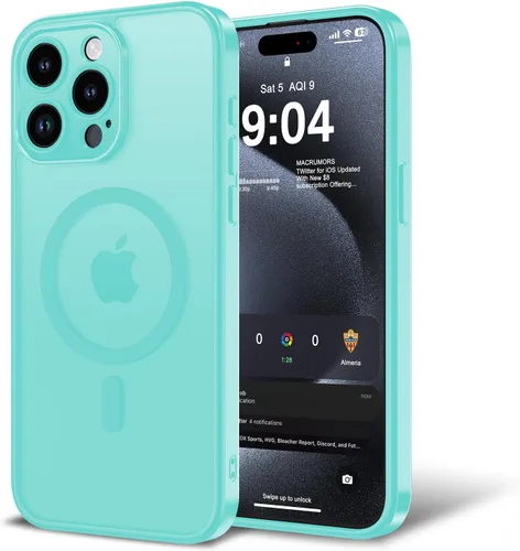 Miniatura 19 de Funda para iPhone 11 con protector de pantalla, compatible con MagSafe, ultra delgada, translúcida, mate, a prueba de golpes, color negro