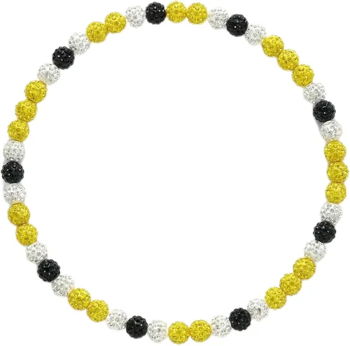 Miniatura 23 de Collar de béisbol con cuentas para hombre, colección Bling Ice, de 16 a 20 pulgadas, ideal para equipos de béisbol y entusiastas Arctic Ice
