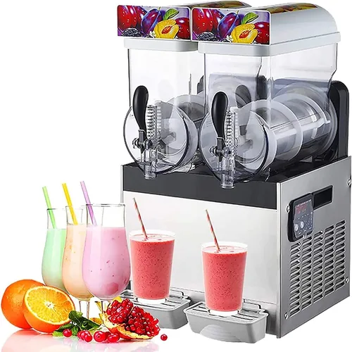 Máquina de granizado de hielo, máquina comercial de bebidas granizadas, máquina de enfriamiento para hacer bebidas, máquina de granizado de bebidas