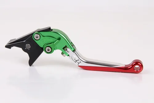 Miniatura 4 de Palancas Embrague Freno para Ducati 821 Monster 2014-2017 (Verde Rojo)