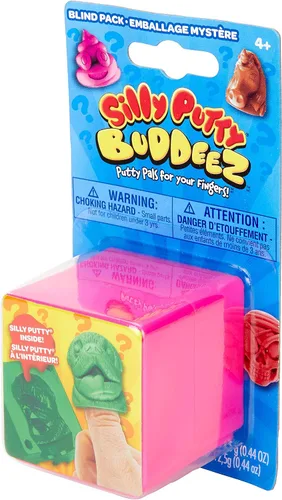 Miniatura 4 de Crayola Silly Putty Buddeez, juguete sorpresa, regalo para niños de 4, 5, 6, 7 años