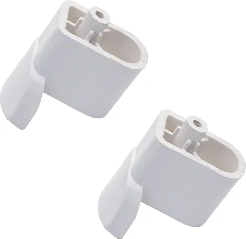 WB06X10943 Soporte de manija para puerta de microondas Compatible con GE y Hotpoint Reemplaza 261301814001, 3025054, PS8753758-2Pack