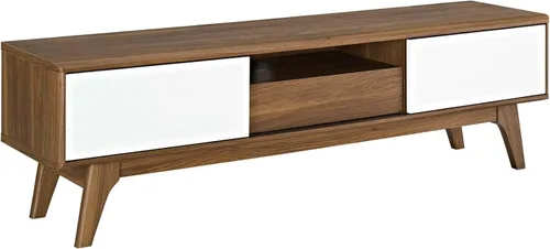 Miniatura 8 de Modway Envision Mid-Century Modern, archivador, color blanco nogal