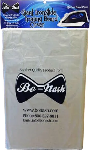 Miniatura 2 de Bo-Nash Ironslide 2000 - Funda de mesa, 29 x 65 pulgadas, color plateado