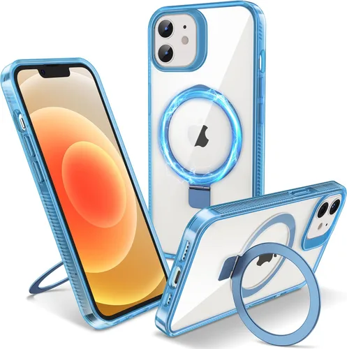 Miniatura 43 de Funda magnética para iPhone Air – [Soporte invisible integrado] [Compatible con MagSafe] [Protección contra caídas de grado militar] Cubierta