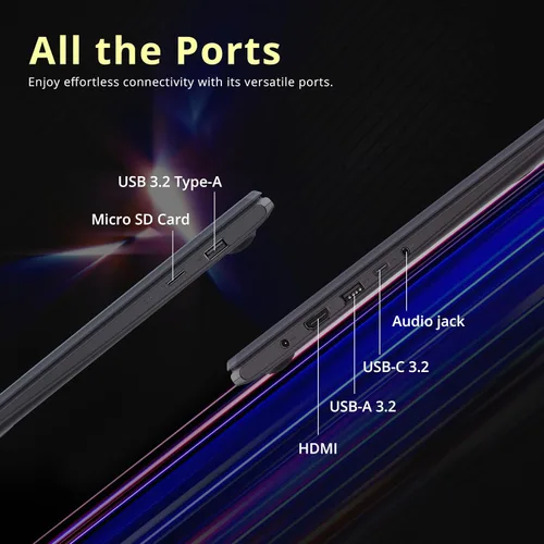 Miniatura 9 de ASUS Vivobook Go - Laptop FHD de 14 pulgadas, Intel Celeron N4500, RAM DDR4 de 4 GB, eMMC de 128 GB, gráficos Intel UHD, teclado numérico, cámara