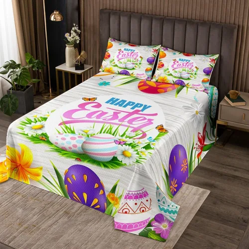 Miniatura 8 de Manfei Juego de colcha de cerdo rosa para niños, tamaño individual, bonito juego de 2 piezas para decoración de habitación de niñas y adolescentes