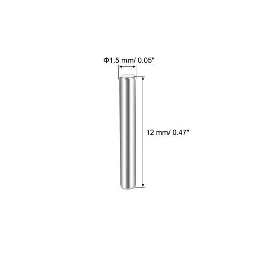 Miniatura 3 de uxcell Pasador de clavija de acero inoxidable 304 de 0.059 x 0.472 in (aproximadamente 1/16 pulgadas) para litera, para litera, para cama, estante