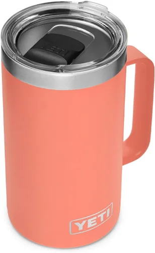 Miniatura 17 de YETI Rambler - Taza de acero inoxidable aislada al vacío con tapa MagSlider, 24 onzas Blanco