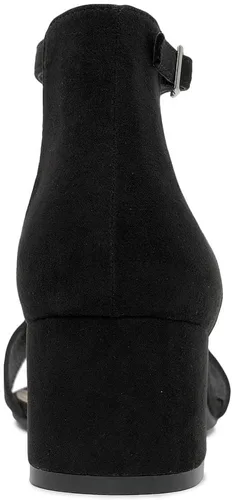 Miniatura 4 de Nautica Sandalia de tacón bajo de dos piezas con correa de tobillo para mujer, tacón de bloque bajo, Yona