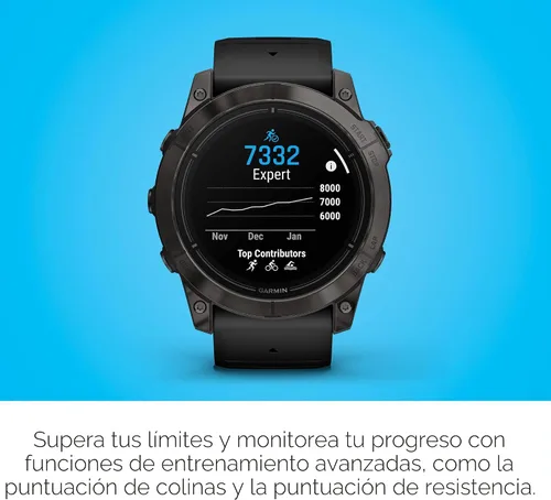 Miniatura 7 de Garmin epix Pro (Gen 2) Edición Zafiro, 51mm, Reloj Inteligente de Alto Rendimiento, Tecnología de Entrenamiento Avanzada, Linterna Integrada, Negro