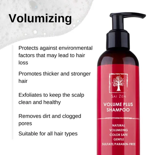 Miniatura 3 de Champú Volume Plus Fórmula antiadelgazante y voluminizadora Fabricado en Estados Unidos Sin sulfatos y parabenos Todo tipo de cabello, 8