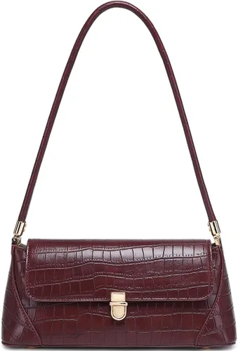 Miniatura 11 de WSRYDJDL Bolsos de hombro para mujer, bolso vintage retro clásico pequeño, lindo bolso de mano