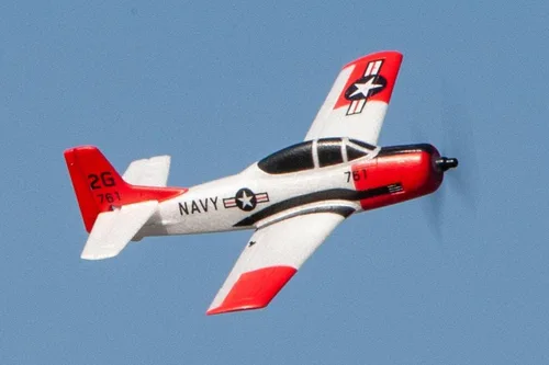 Miniatura 2 de Rage RC T-28 Trojan Micro RTF Avión w/Pass RGRA1302