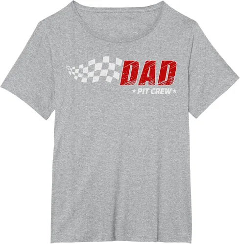 Miniatura 70 de Dad Pit Crew Race Car Birthday Family Matching Pit Crew Camiseta Pit Crew