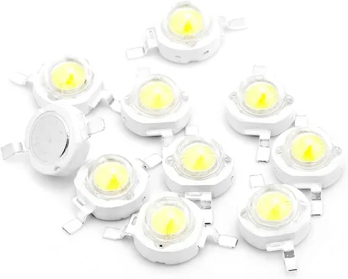Miniatura 7 de Chanzon 10 piezas de chip LED de alta potencia de 1 W de espectro completo para plantas
