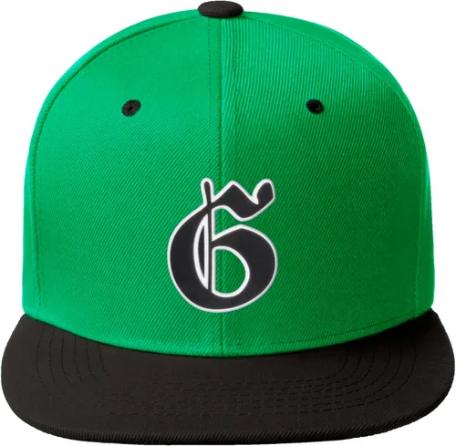 Miniatura 163 de Daxton Gorra clásica con visera de billete plano con letras del alfabeto inglés antiguo de la A a la Z