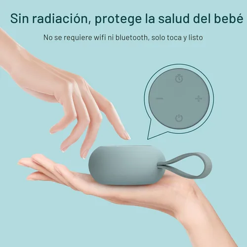 Miniatura 5 de Máquina de sonido portátil para bebés [ruido blanco para bebés, niños y adultos] [sueño tranquilo] [función de temporizador] [12 sonidos relajantes]