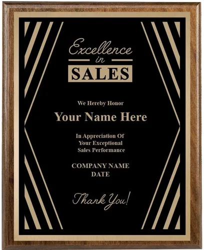 Miniatura 9 de Crown Awards 8x10 Personalized Recognition Plaque Trophy Award Varios