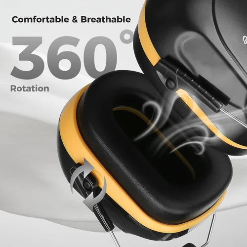 Miniatura 145 de ProCase NRR 28dB Noise Reduction Ear Muffs, Foldable Adjustable Noise Cancelling Headphones