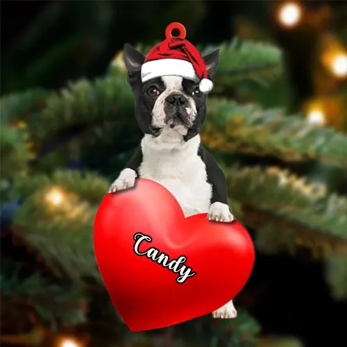 Miniatura 63 de Adornos de Navidad personalizados para perros, nombre personalizado, adorno de Malamute de Alaska, adornos acrílicos, regalos de Navidad, amantes
