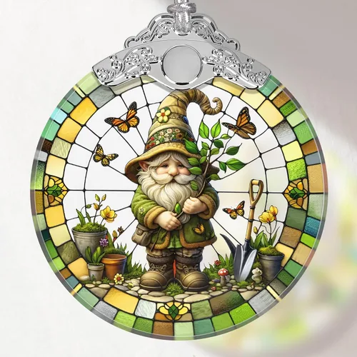 Miniatura 14 de Adorno de vitral, adornos de Navidad, decoraciones de árbol de Navidad, decoración de mariposa de Navidad, adornos de mariposa para árbol