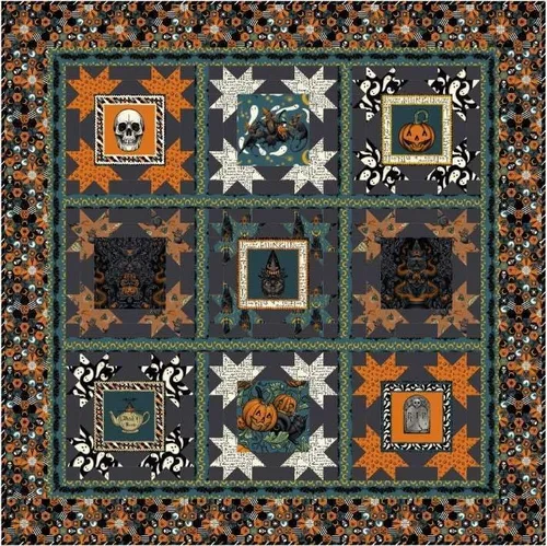 Miniatura 5 de Free Spirit Storybook - Panel de bloque de Halloween de 24 pulgadas
