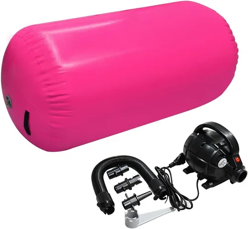 Miniatura 8 de GLANT Air Mat Tumble Track AirSpot - Gymnastics Training Springboard - Round Inflatable Springboard