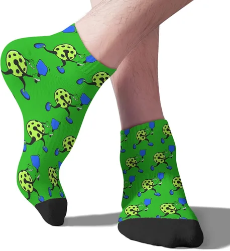 Miniatura 9 de devor Mens No Show Socks Low Cut Socks Men Hidden Sock Fashion PICKLEBALL Socks