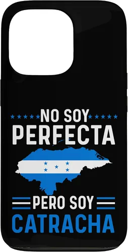 Miniatura 10 de Funda de regalo para iPhone 13 Pro Max No Soy Perfecta Pero Soy Catracha Honduras Flag Map