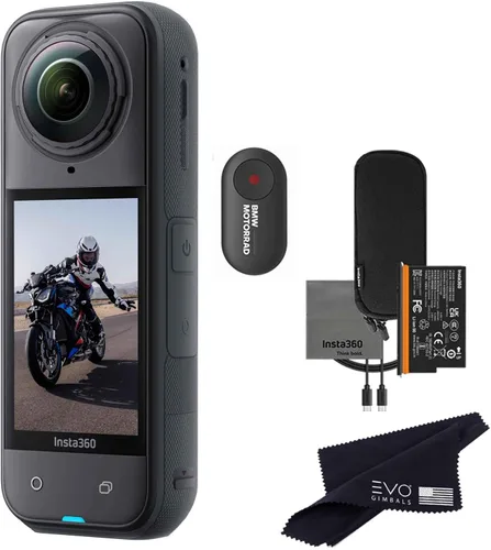 Miniatura 17 de Insta360 X5 - Cámara de acción impermeable 360 con sensores de 1/1.28", video HDR 360 de 8K, foto de 72 MP, lente única 4K a 60 fps, rendimiento
