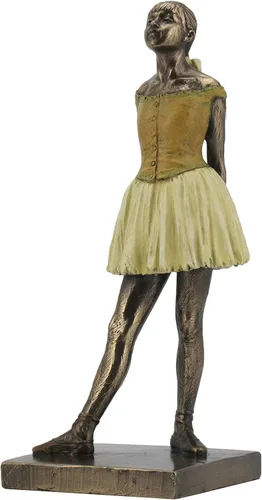 Miniatura 2 de Veronese Design Degas Little Dancer - Estatua de bailarina, fundida en frío, (7.25 pulgadas de alto), multicolor