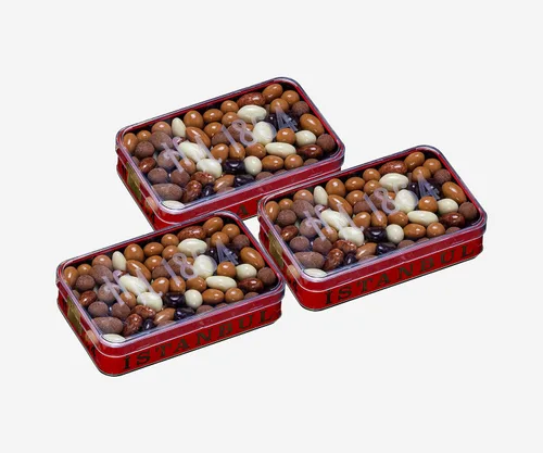 Miniatura 15 de Hafiz Mustafa 1864 Istanbul Baklava - Caja de pastelería - Bocadillos de postre de Baklava horneados hechos de hojas de masa filo fresca, pistacho