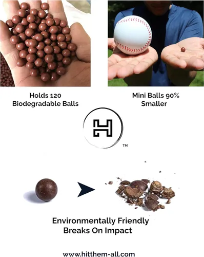 Miniatura 7 de Máquina de lanzamiento, ayuda para entrenamiento de coordinación ojo-mano de béisbol, softbol, ligera, portátil, práctica de bateo en cualquier