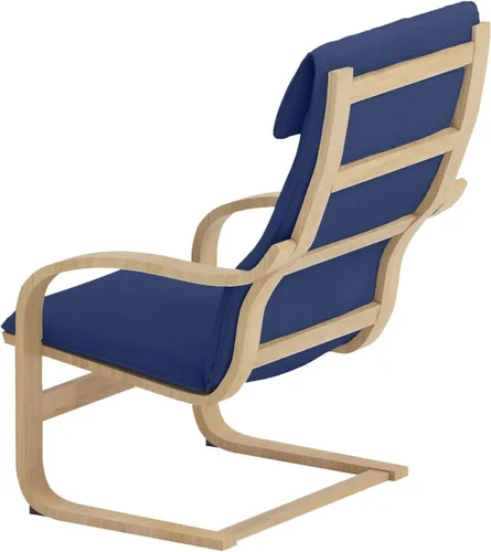 Miniatura 2 de El reemplazo de la funda de algodón de la silla Poang únicamente se confecciona a medida para la funda removible de la silla Ikea Poang con brazos