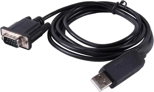 Miniatura 6 de USB a DB9 D-Sub Macho Com Port FT232RL RS232 Serial Convertidor Adaptador de Comunicación Cable de Actualización (Estándar DB9 Pinout: 2-RXD ...)