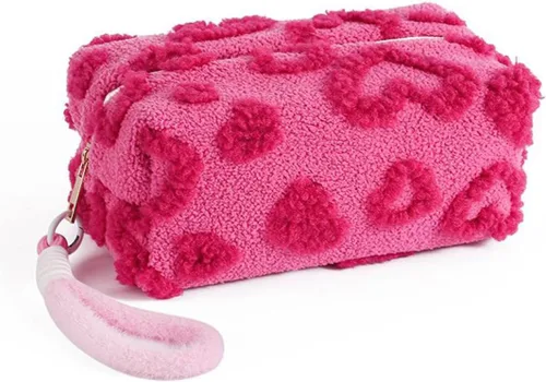 Miniatura 58 de SxoSyo Bolsas de cosméticos para mujer, bolsa de maquillaje grande, bolsa de viaje con cremallera, organizador de brochas de maquillaje para regalos