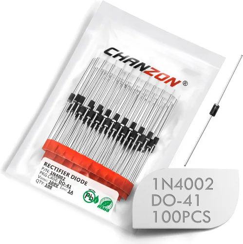 Miniatura 20 de Chanzon FR607 Diodo Rectificador de Recuperación Rápida 6A 1000V 150-500ns R-6 Axial 6 Amp 1000 Voltios Diodos Electrónicos