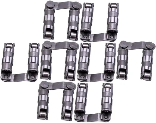 Miniatura 10 de maXpeedingrods para elevadores de rodillos Chevy 350, elevadores de rodillos hidráulicos para Chevy SBC Small Block V8 350 265 283 327 302 307 400