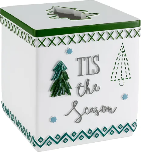 Miniatura 2 de Avanti Linens - Dispensador de loción, accesorios de resina para encimera, decoraciones ideales para fiestas (Colección Árboles de Navidad)