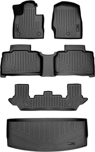 Miniatura 24 de SMARTLINER Alfombrilla de suelo para maletero de carga para todo tipo de clima para Ford Explorer 2002-2010