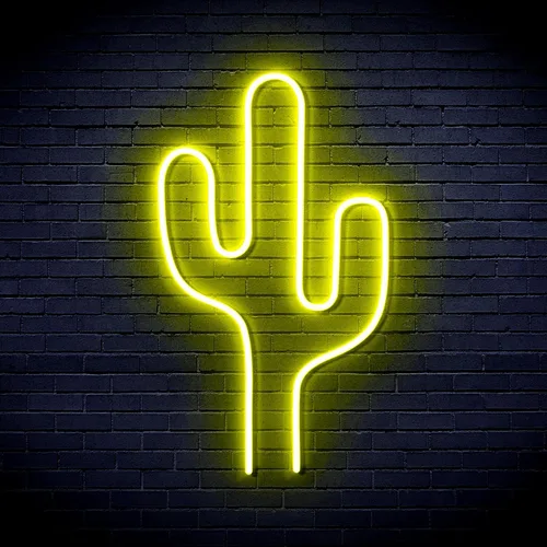 Miniatura 11 de AdvPro Cactus Flex Silicona LED Neon Sign - Azul - st16s32-fnu0038-b