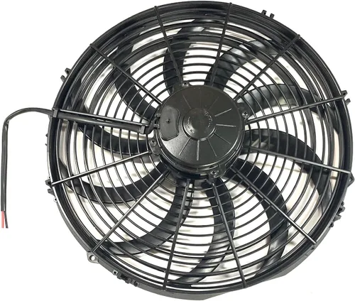 Miniatura 2 de Spal Ventilador empujador 30102048 (16 pulgadas de alto rendimiento; hoja curva; para uso con fusible de 30 amperios a 13 V), 1 paquete