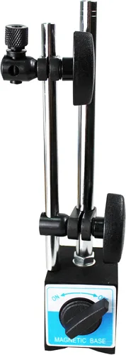 Miniatura 8 de HFS Soporte de base magnética R para indicador de dial de 132 lbs/60 kg Agujero de sujeción máximo de 0.315 in