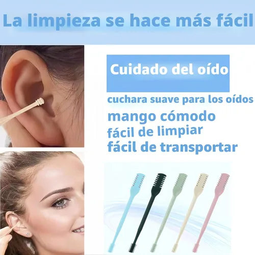 Miniatura 7 de Cortador de pelo nasal portátil, esencial de viaje para hombres y mujeres, herramientas de eliminación de vello de fosas nasales de doble cara