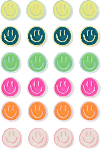 Miniatura 8 de Mymazn Imanes para refrigerador, imanes lindos para refrigerador, 12 piezas de imanes coloridos para pizarra, gabinete, casillero, imanes